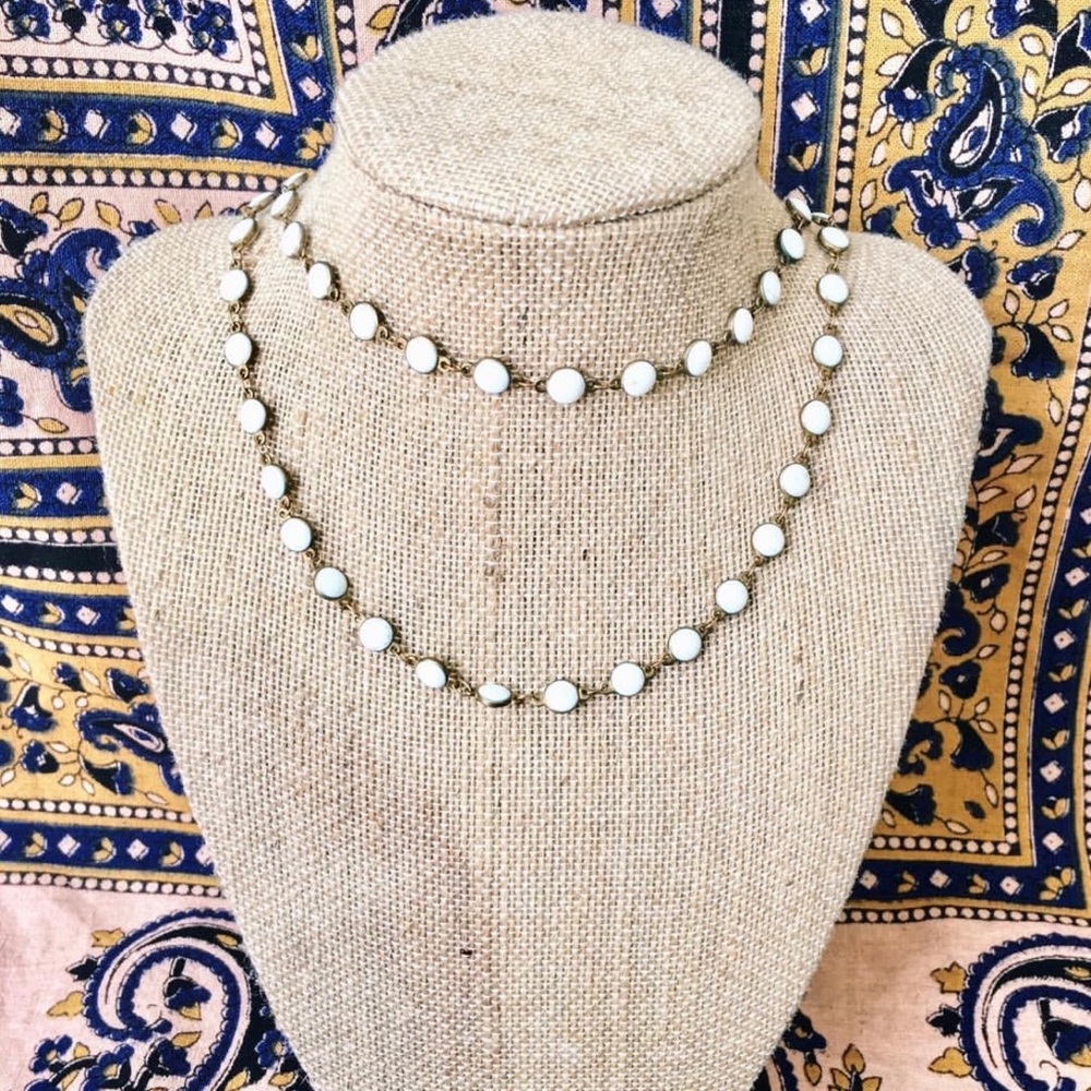 Raw & Rebellious double layer necklace